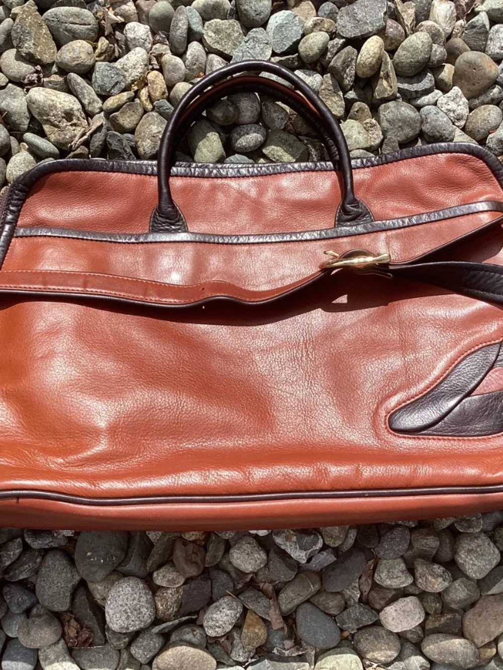 Mowen Leather Designs Fine Soft Leather Briefcase Laptop Messenger Bag🦋